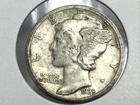 1928-D Mercury Dime in extra fine scarce