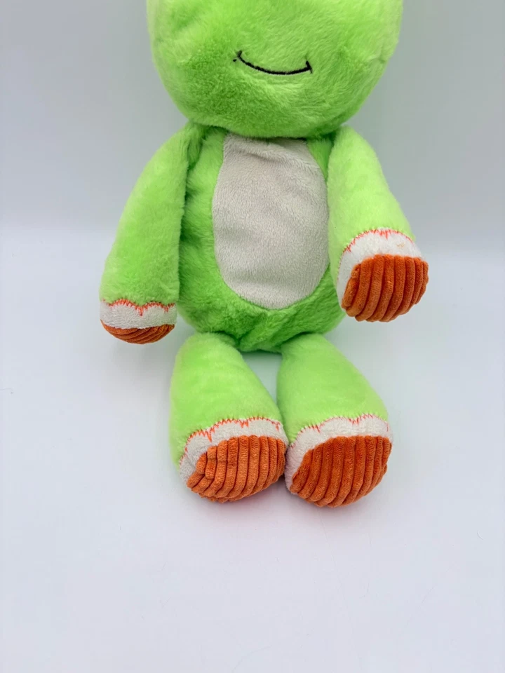 Animal Adventure Frog Plush Green Orange Sweet Sprout Corduroy Paws Legs 15" - Image 3 of 4
