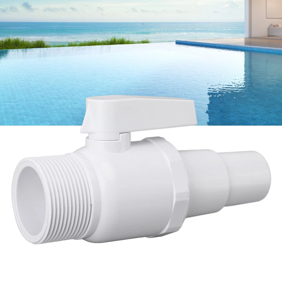 Pool-Kugelhahn Pool-2--Kugelhahn Pvc Zum Austauschen - Bild 4 von 4
