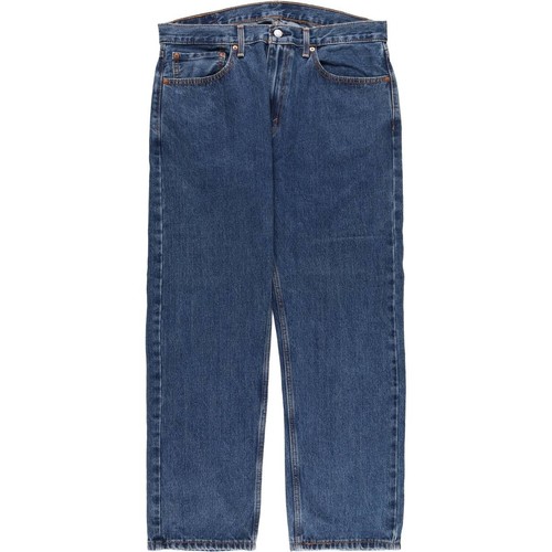 Pantalone uomo Levi's 505 denim conico usato W36 (circa) - Foto 1 di 8