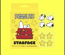 Starface World Sleepy Snoopy Hydro-Star Pimple Patches 32 Count Limited Edition