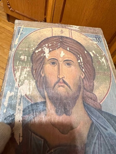 Ukraine Christ orthodoxe pantocrateur copie icône - Photo 9/16