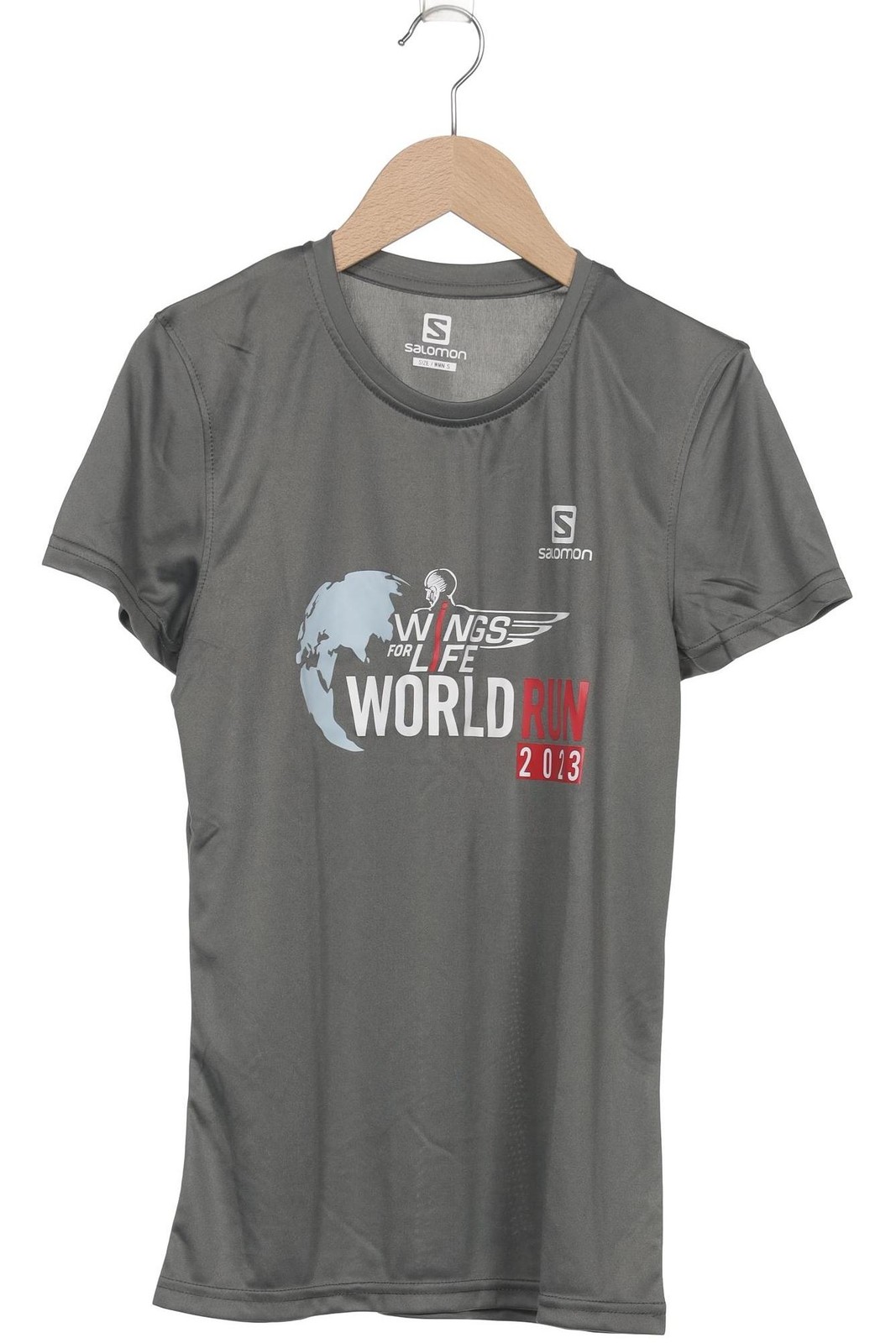 SALOMON T shirt maglietta donna maniche corte top taglia S grigio #qj1pshf