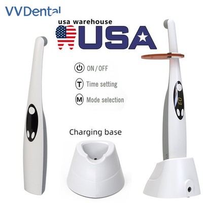 1 Sec Dental Wireless LED Curing Light Cure Lamp Machine Cordless Rechargeable