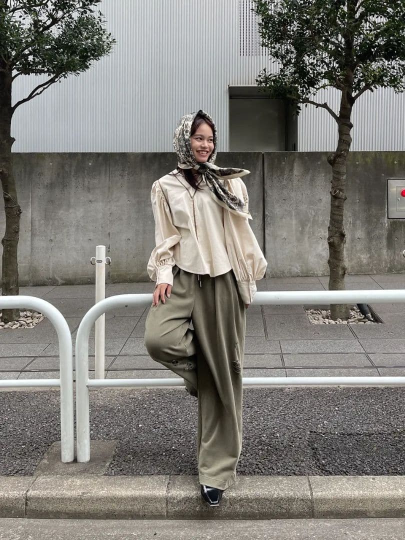 Ameri SULFUR DYEING WIDE SWEAT PANTS - image 2