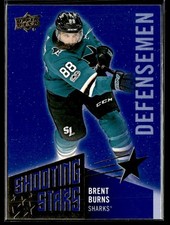 2018-19 Upper Deck Shooting Stars Defensemen Brent Burns San Jose Sharks #SSD-4