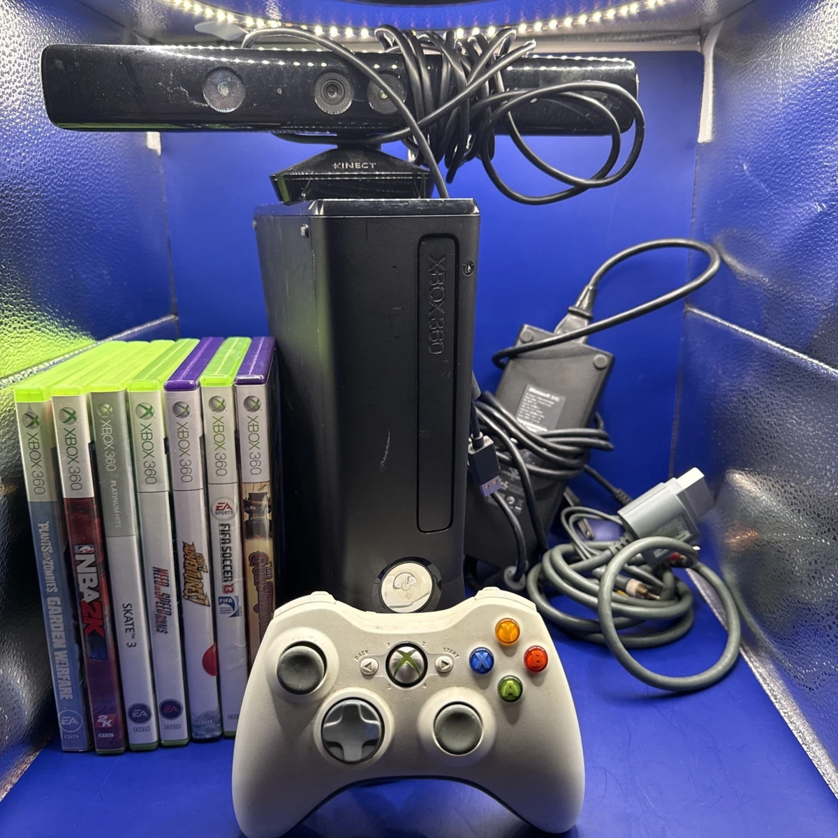 Nintendo Switch Microsoft Xbox360 XBOX 360 4GB + KINECT Amazon.com: Xbox 360 4GB Console with Kinect : Unknown: Video Games