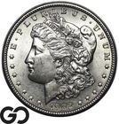 1902 Morgan Silver Dollar Coin, Flashy Solid Gem BU++
