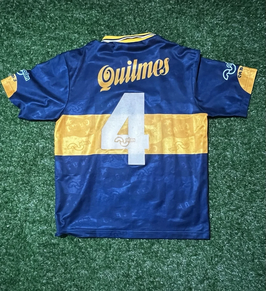 Camiseta usada a partido Boca Juniors José Pepe Basualdo 1996 Foto 2 de 4