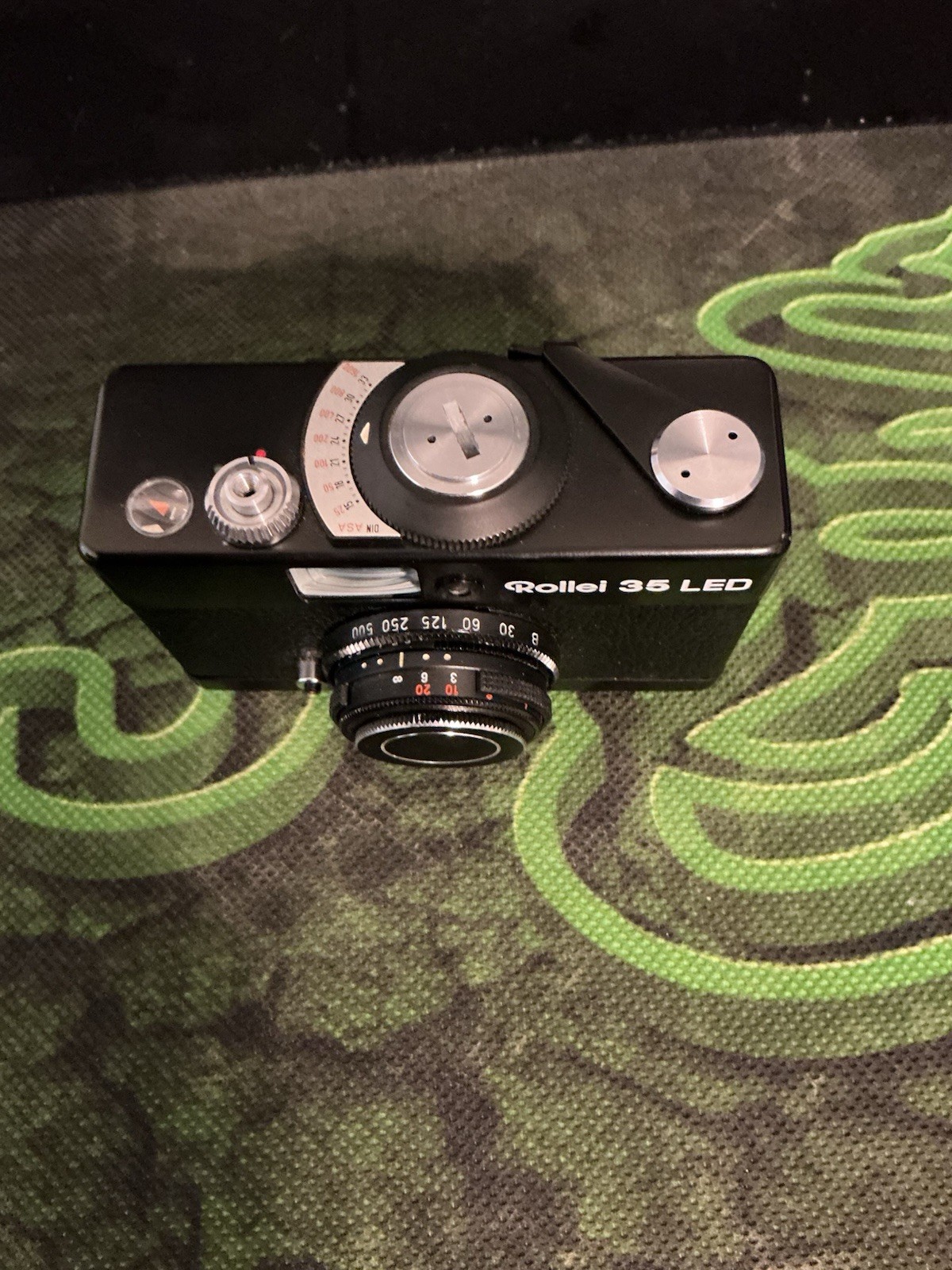 Rollei 35 LED Compact 35mm Film Camera Black – Untested As-Is No Returns