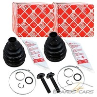 2X Febi Achsmanschette Antriebswelle Vorne Radseitig FÜR Vw Passat 3B 3BG 96-05