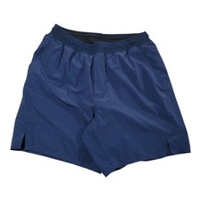 Ten Thousand Shorts Men M Blue Set Logo Performance Active Stretch Gym Sports