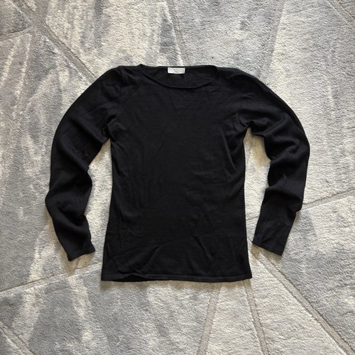 Brunello cucinelli Cashmere Silk long sleeve pullover sweater Black size XS