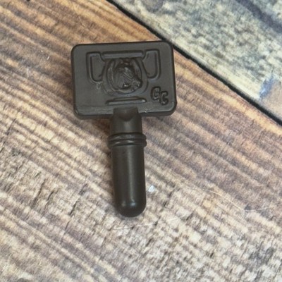 1980s Marchon GC Horse Brush Toy Replacement Brown Plastic Grand Champions