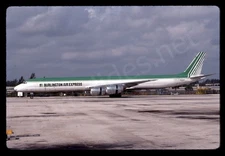 Burlington Air Express Douglas DC-8-71F N820BX Mar 98 Kodachrome Slide/Dia C1