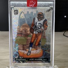 2022 Panini Donruss Optic Downtown Kurt Warner Lazer Prizm Rams #DT-KW Insert