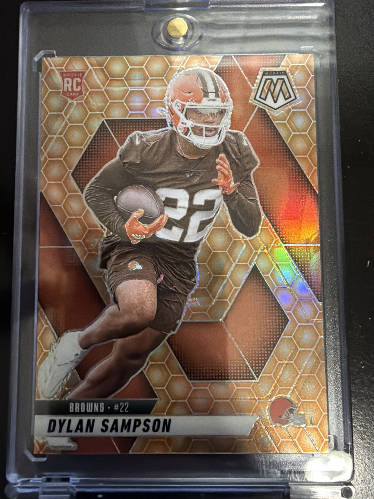 Dylan Sampson 2025 Panini Mosaic - RC #355 Honeycomb Case Hit!
