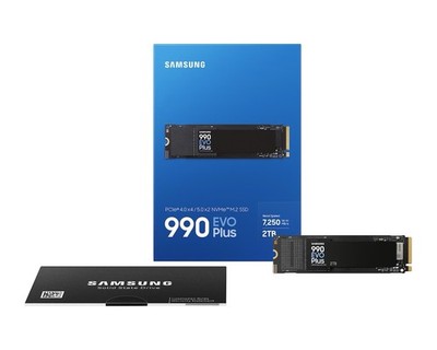 Samsung 990 EVO Plus NVMe 2.0 SSD 2 TB M.2 2280 TLC