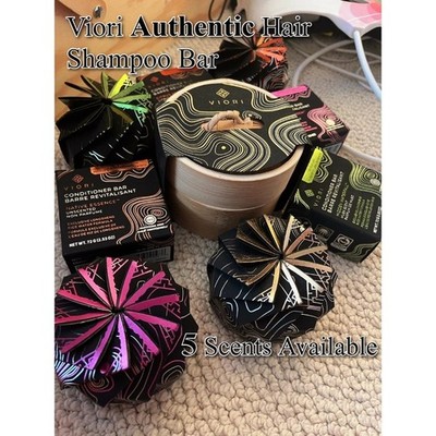 Viori Authentic Product Rice Water Infused Hair Shampoo Bar   5 Scents Available