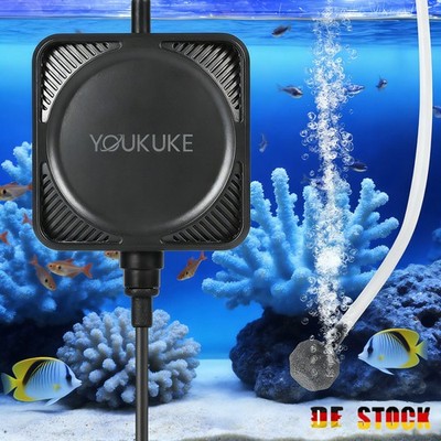 MINI Sauerstoffpumpe für Aquarium Sehr Leise Aquarium Oxygen Luftpumpe FischTank