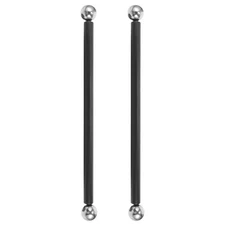 2 Pcs Outdoor Garden Light Pole Lamp Post Cross Arm Replacement Patio