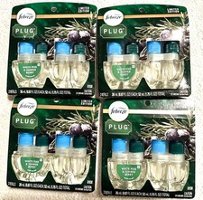 8 Febreze Plug In Air Refill WHITE PINE JUNIPER BERRY Limited Edition X8