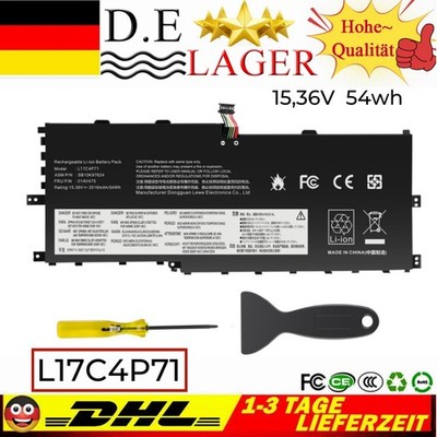 L17C4P71 Akku Für Lenovo ThinkPad X1 Yoga 3rd Gen 2018 L17C4P73 L17M4P71 01AV475