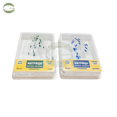Dental Clear Matrix Transparent TOR VM Matrices Polyester Strip Elastic Wedges