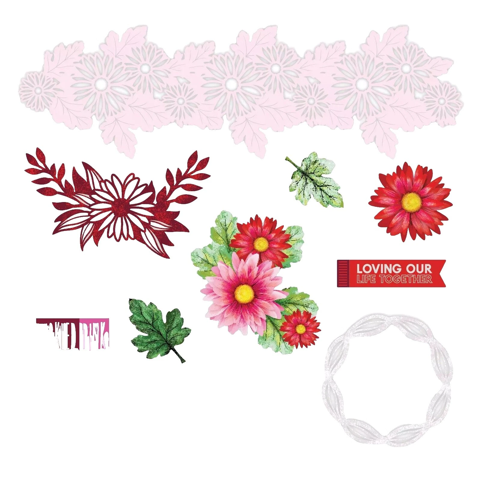 Lotes mixtos de adorno Creative Memories Scrapbooking