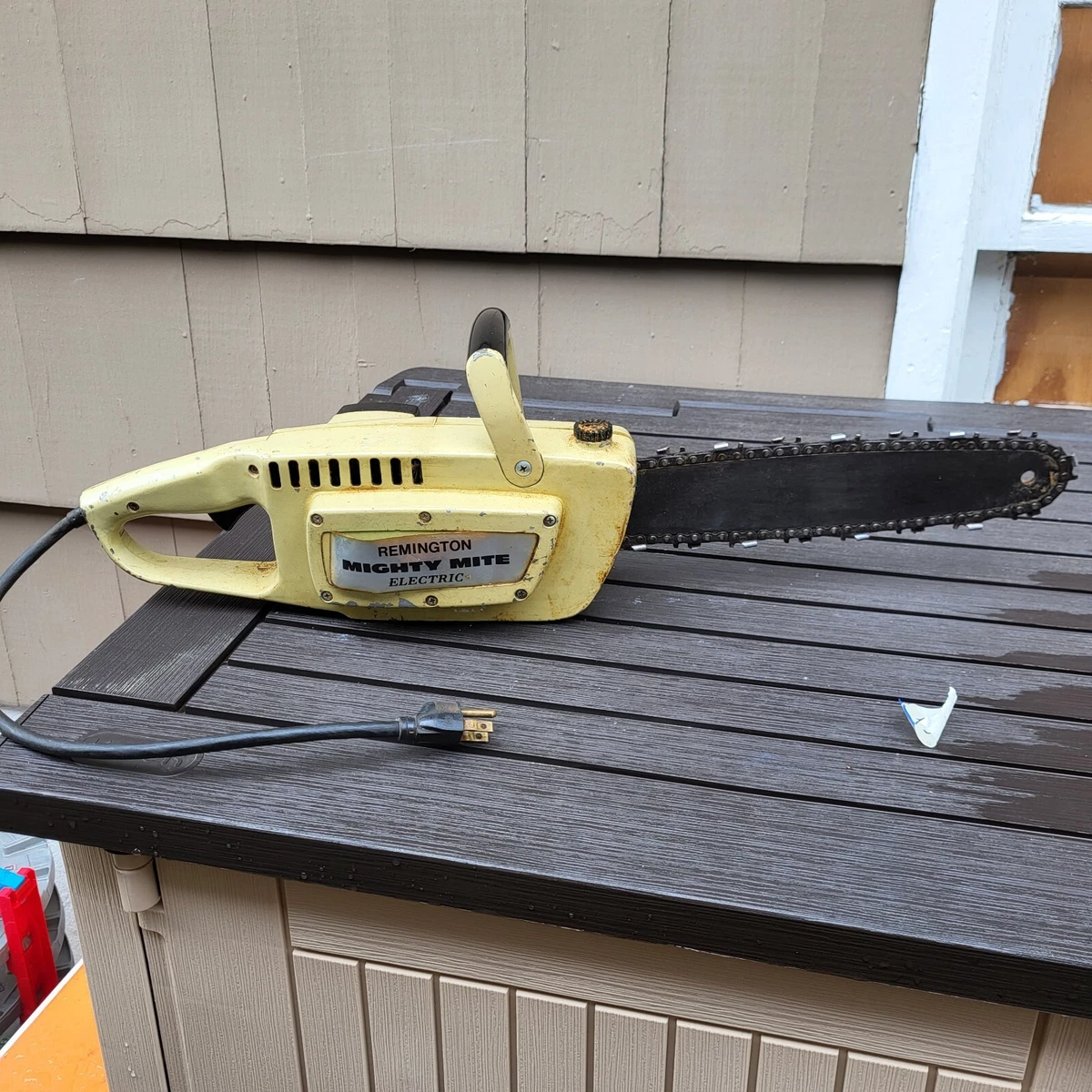 Remington electric chainsaw deals