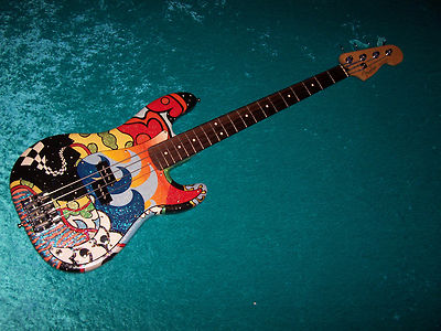 Sweet Fender Mexican Jazz Bass standard MIM Mexico guitar vintage