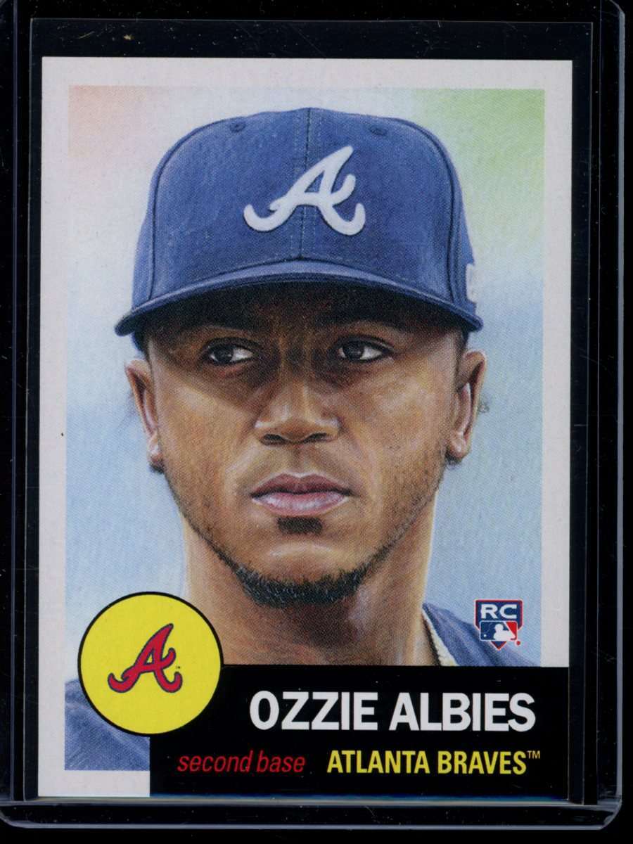 2018 Topps Living Set #32 Ozzie Albies RC Card (Qty)