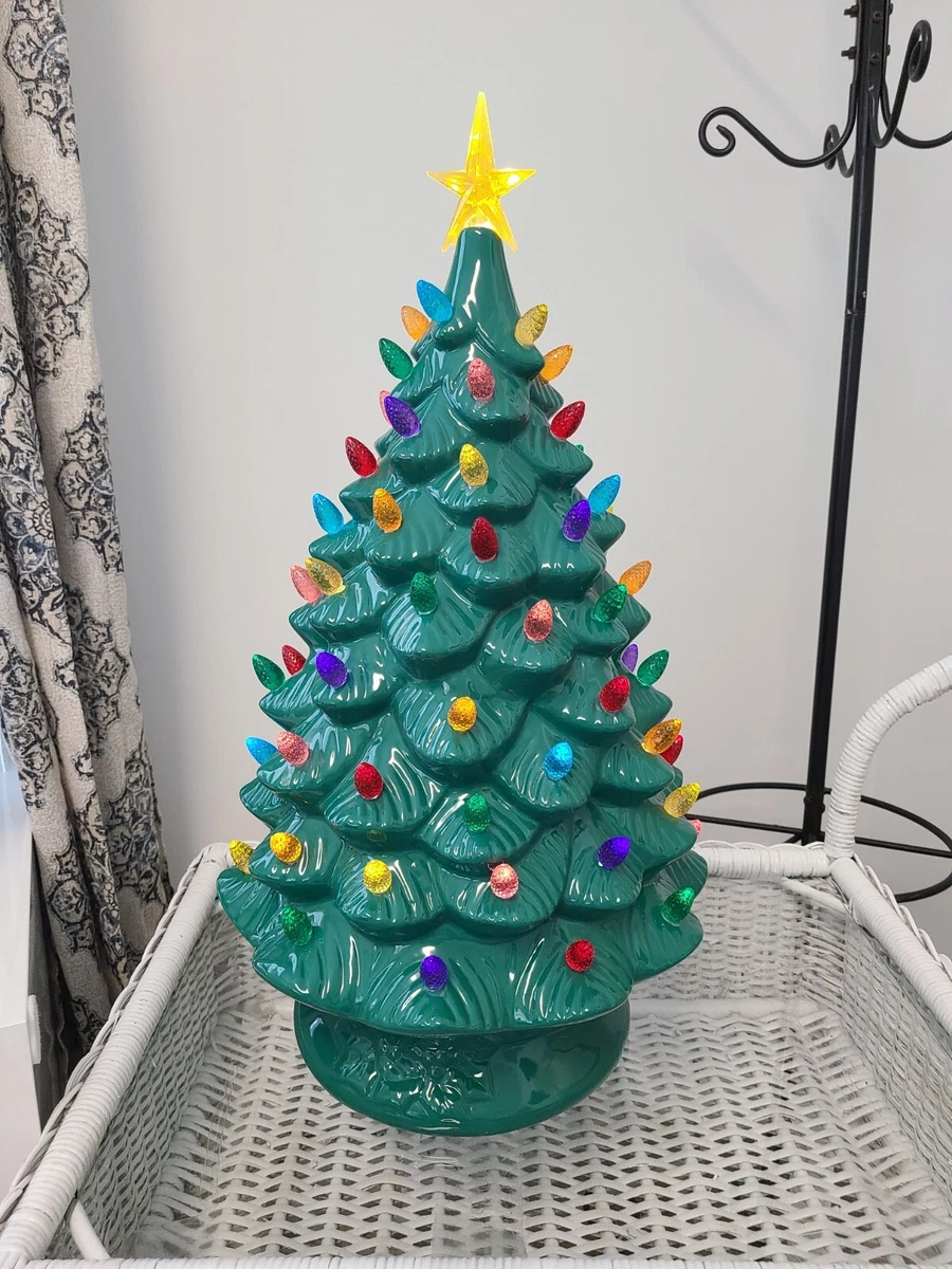 Nostalgic ceramic christmas sales tree