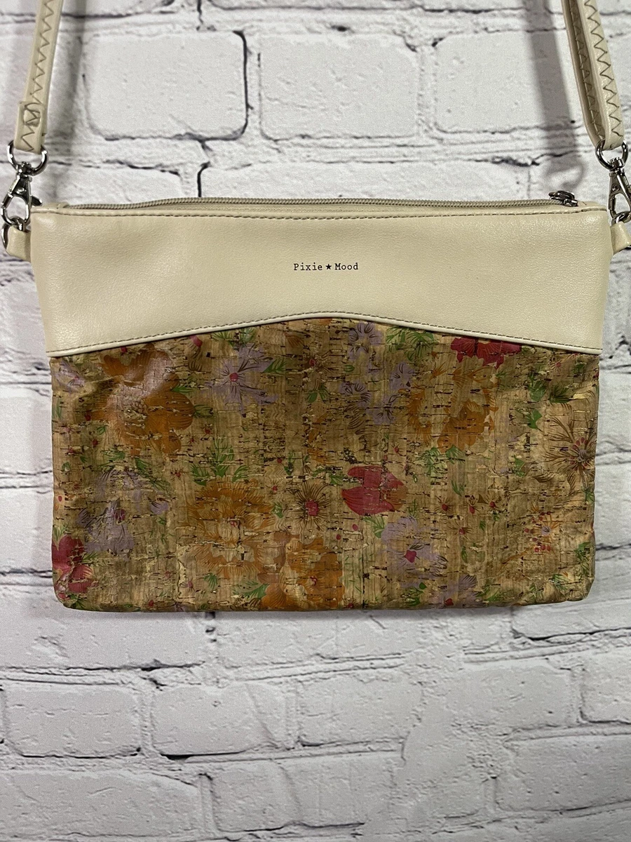 Pixie Mood Floral Cork Design Bag