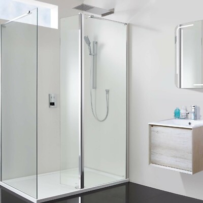 Luxus 10mm 1700x800 Walk In Dusche Stein Harz Wanne LEBENSLANGE Garantie pflegeleicht