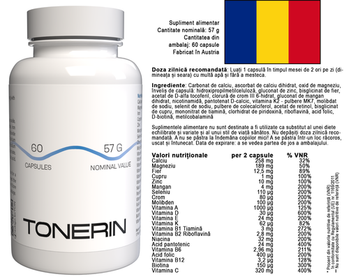 Tonerin - 60 Capsule IT - Picture 17 of 19