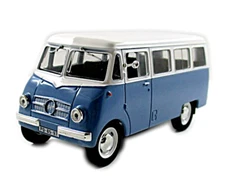 NYSA N59 MINIBUS YEAR 1952 BLUE/WHITE DEAGOSTINI SCALE 1:43 CAR MODEL