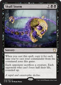 Skull Storm x4 - Commander 2018 - NM-Mint, English - Commander 2018