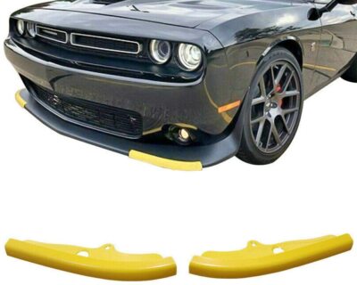 Front Bumper Lip Splitter Protector for Dodge Challenger Scat Pack SRT 392 RT GT