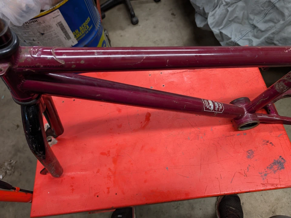 Haro RN "Ryan Nyquist" BMX Gabel & Rahmen 20,5TT **kostenloser Versand**