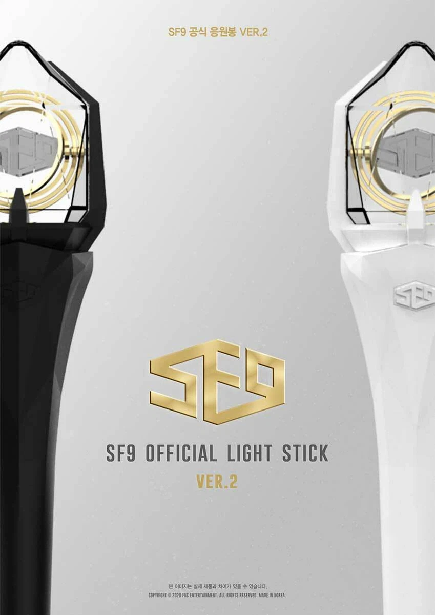 Light Stick SF9 OFFICIAL LIGHTSTICK Extra Photocards Set White ver