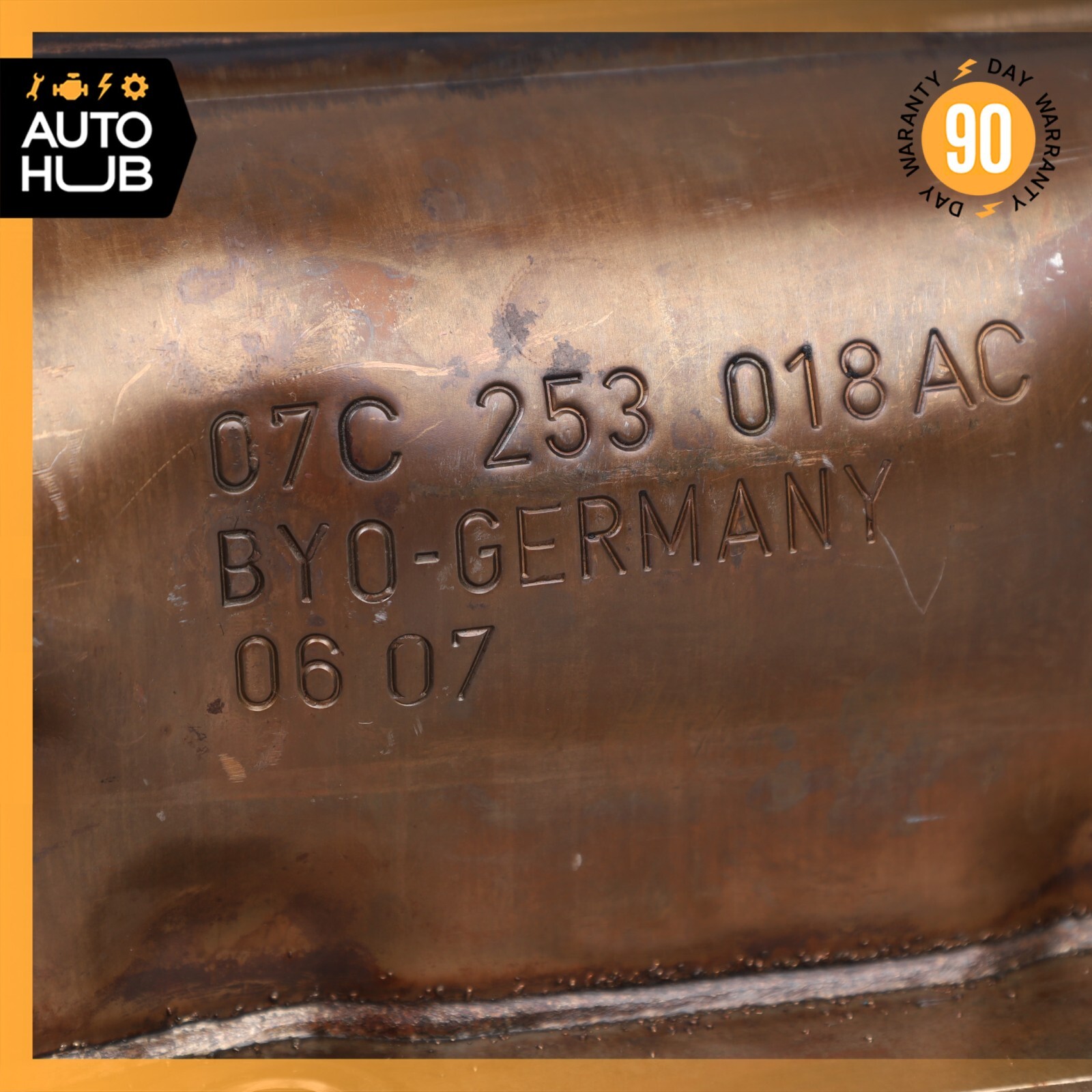 03-13 Bentley Continental Flying Spur 6.0L W12 Exhaust Manifold Set of 2 OEM