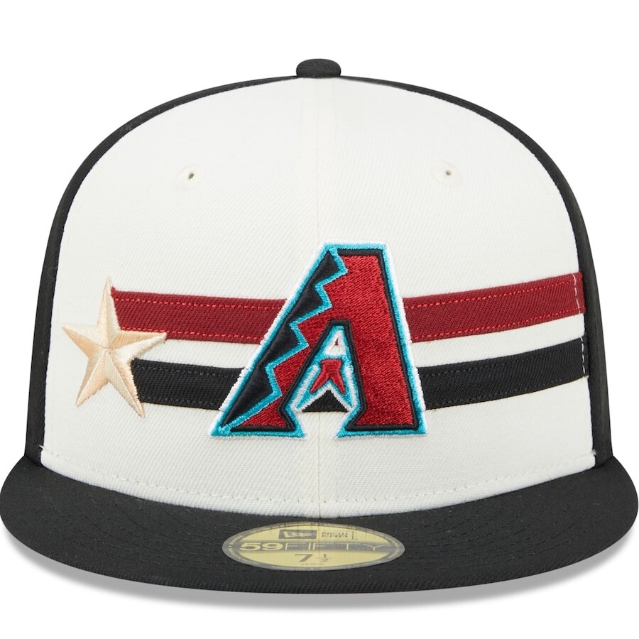 Casquette New Era 5950 Arizona Diamondbacks – Taille 7 3/4, Visière Plate, Patch MLB, Ajustée
