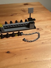 LEGO Batman Batmobile 7781 Stand / Gate Only Great 9/10 Condition w/ Stickers