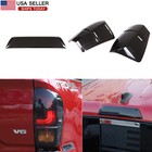 Smoked Black Tail Light /Brake High Light Lamp Cover For Toyota Tacoma 2016-2023