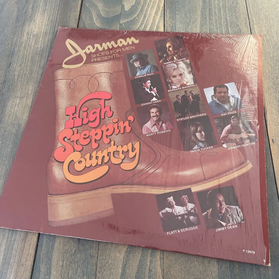 1975 Jarman Shoes Presents... High Steppin' Country - Compilation Vinyl LP Album - Image 2 of 4