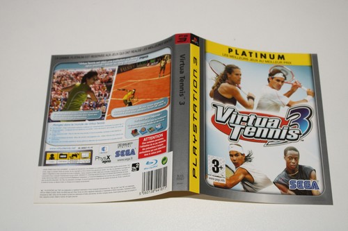 Virtua Tennis 3 – PS3 – PAL FR – Complet – État Correct