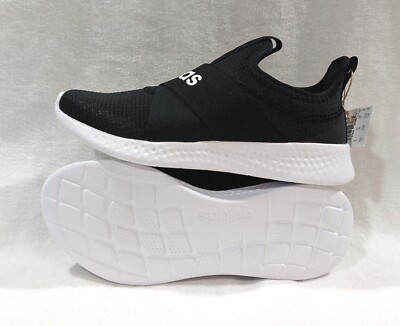 adidas Puremotion Adapt Black/White Women's Slip On Sneakers