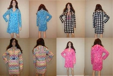 Jenni by Jennifer Moore Hooded Pajama Tunic Sleepwear ~ Pick Your Color & Size 
