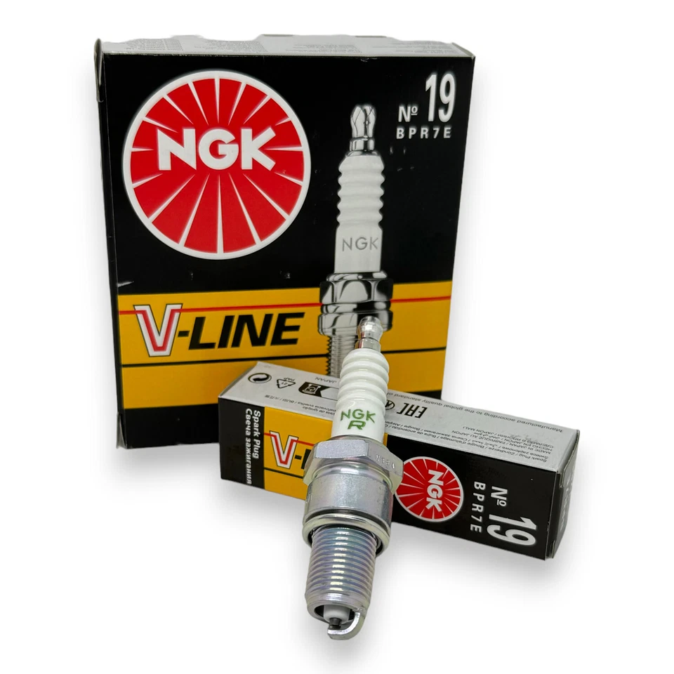 4 candele V-Line NGK per Lotus Excel 2.2 119/135 kW anno 1983-1991 + pasta - Immagine 4 di 4